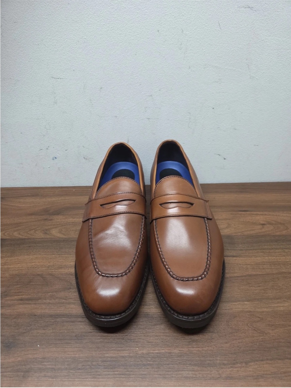 Allen Edmonds Brown Leather Penny Loafers